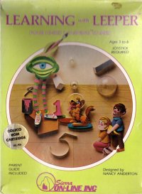 Learning with Leeper Colecovision box art